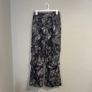 Stylish Black and Gray Women's Pants